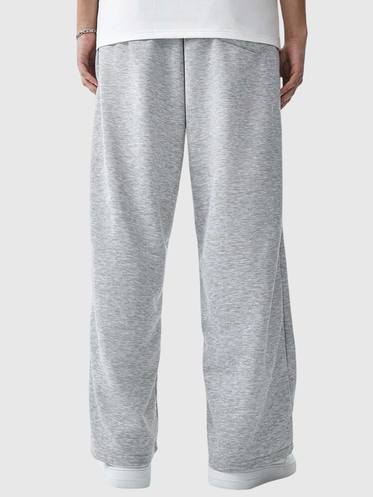 Premium Baggy Fit Trouser-Light Grey