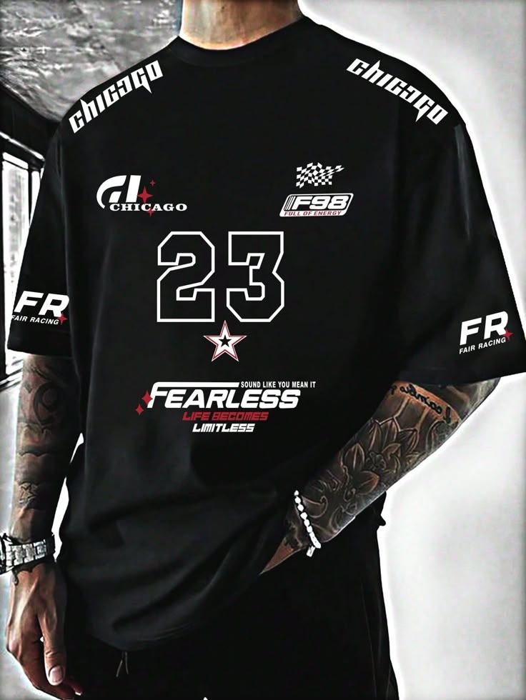 Fearless 23 Racing Oversized T-Shirt