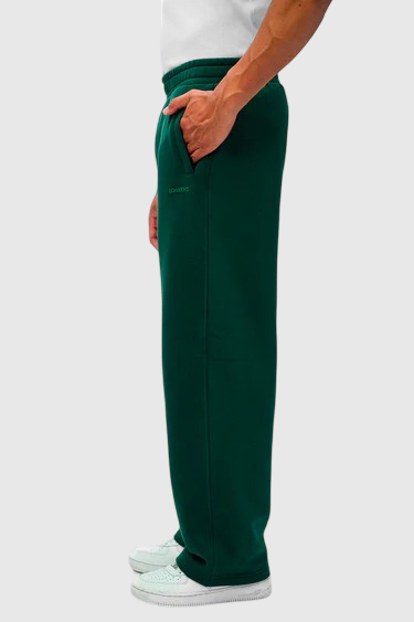 Classic Baggy Fit Trouser-Green
