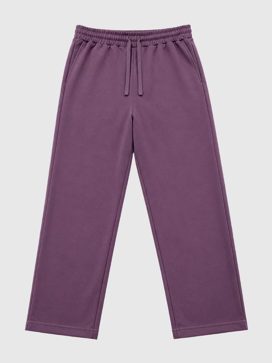 Premium Wide-Leg Trouser Plum