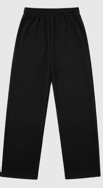 Premium Wide-Leg Trouser Black