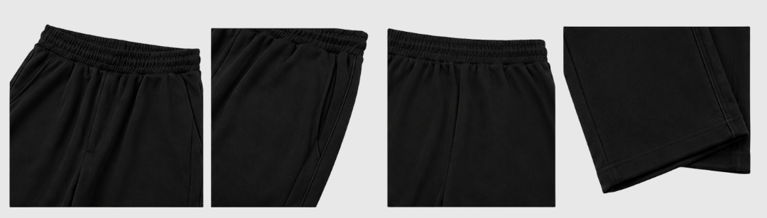 Premium Wide-Leg Trouser Black