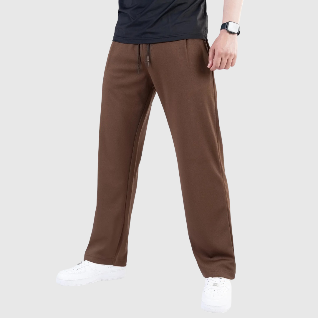 Straight-Leg Trouser Brown