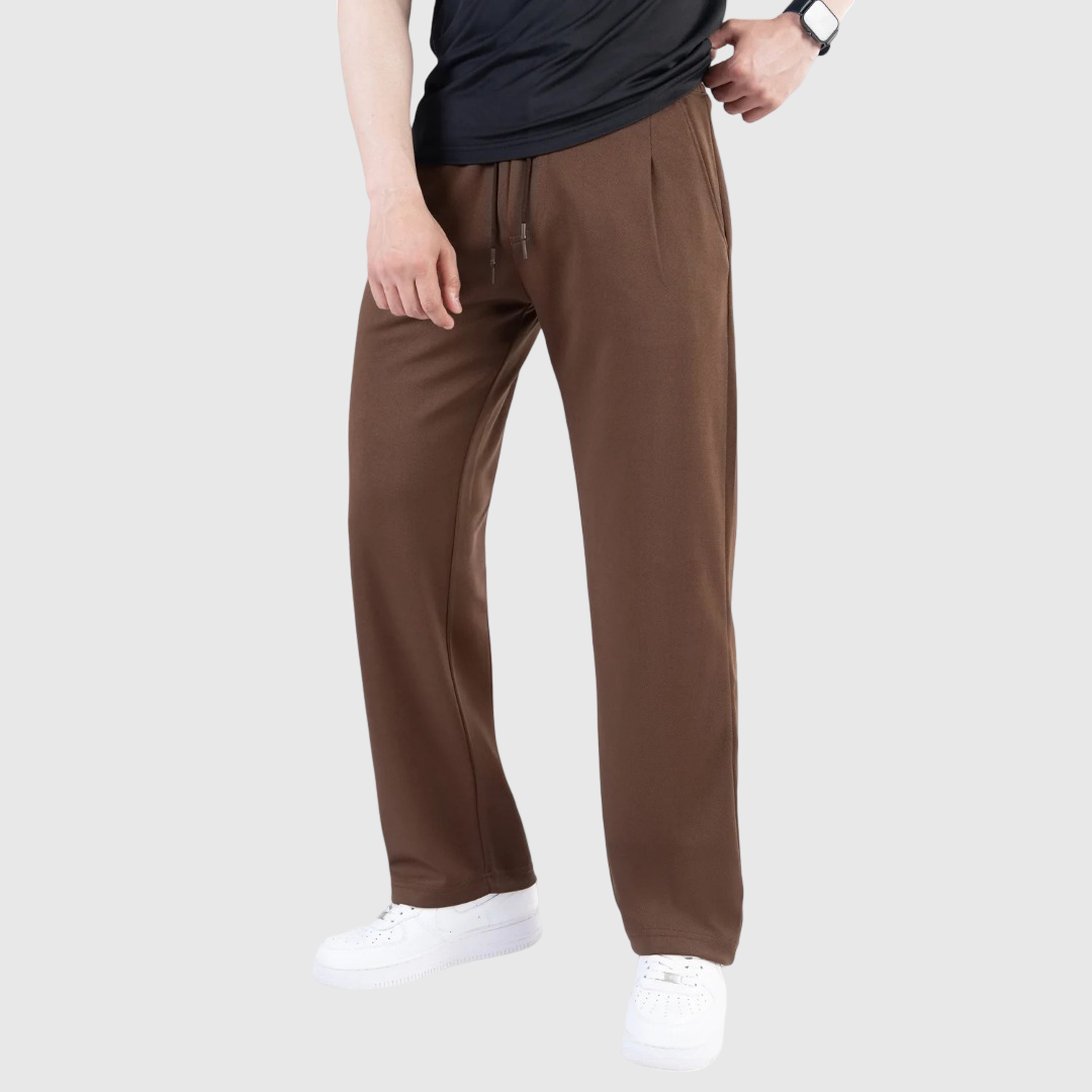 Straight-Leg Trouser Brown