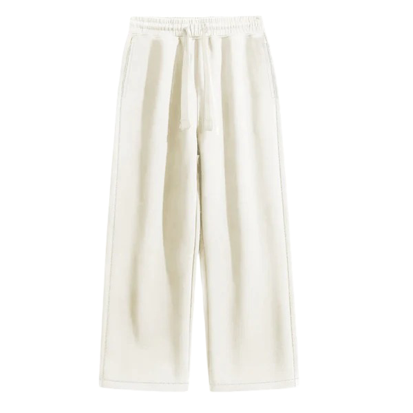 Baggy Wide-Leg Trouser Off-White