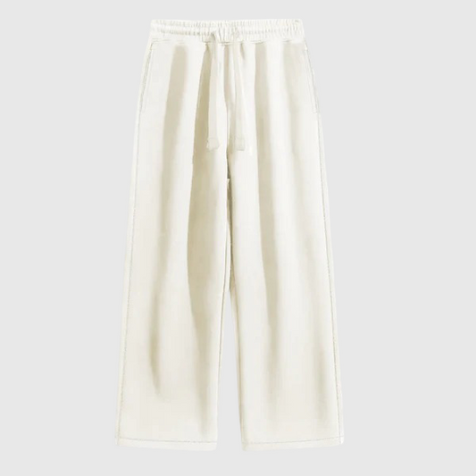 Baggy Wide-Leg Trouser Off-White