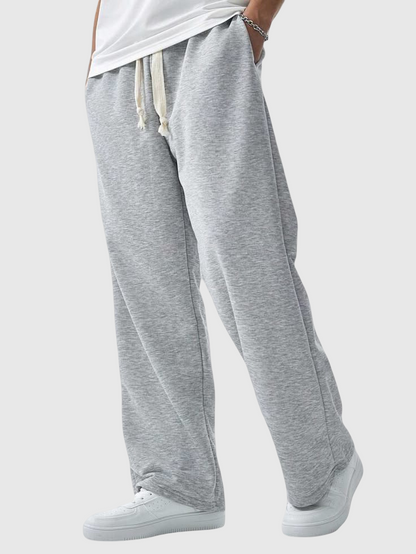 Premium Baggy Fit Trouser-Light Grey