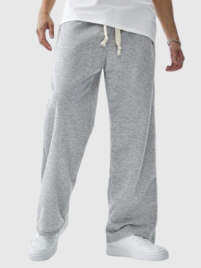 Premium Baggy Fit Trouser-Light Grey