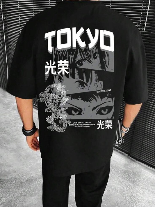 Tokyo Anime Oversized T-Shirt