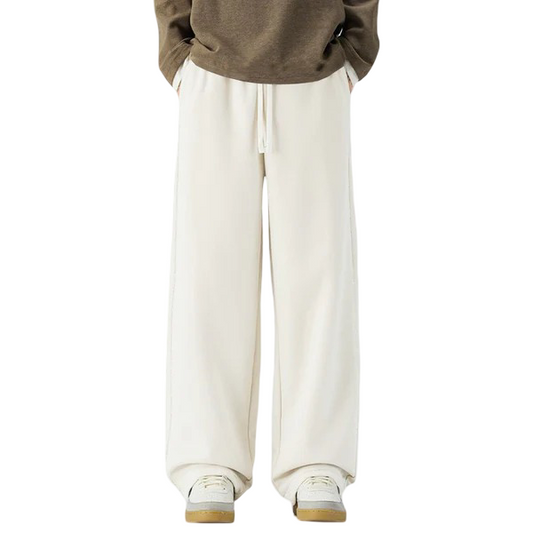 Baggy Wide-Leg Trouser Off-White