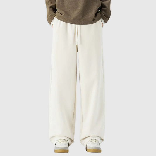 Baggy Wide-Leg Trouser Off-White