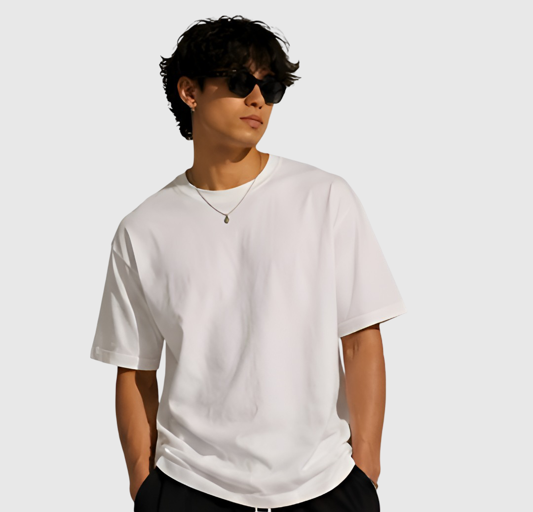 Basic White Oversize T-Shirt