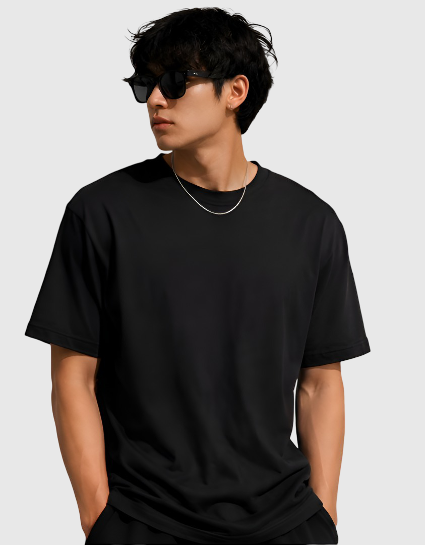 Basic Black Oversize T-Shirt