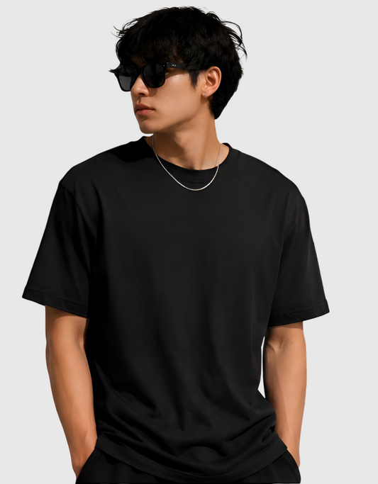 Basic Black Oversize T-Shirt
