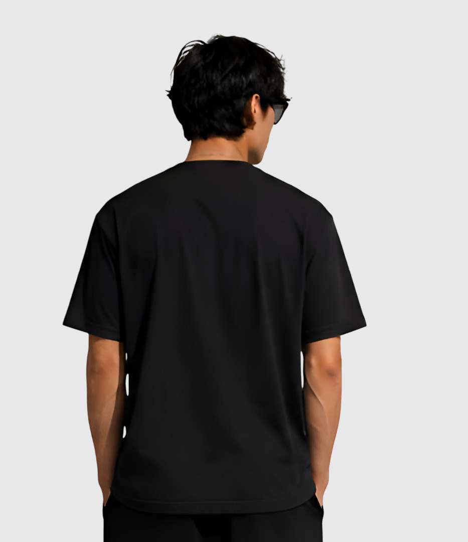 Basic Black Oversize T-Shirt